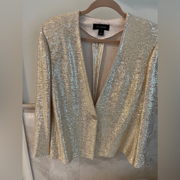 St. John Jackets & Blazers - St. John sequin jacket